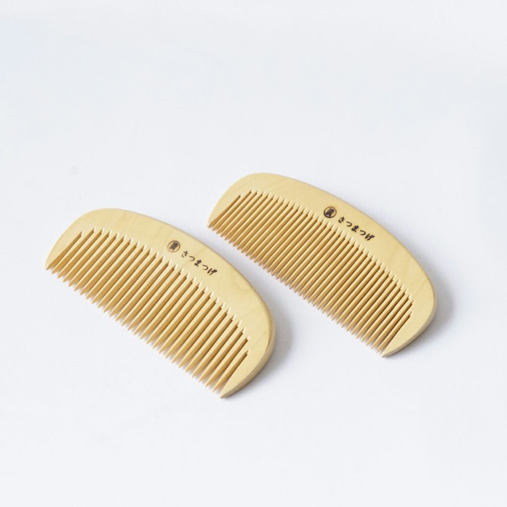 つげ櫛 解き櫛3寸（さつまつげ） レビュー | かづら清老舗オンライン