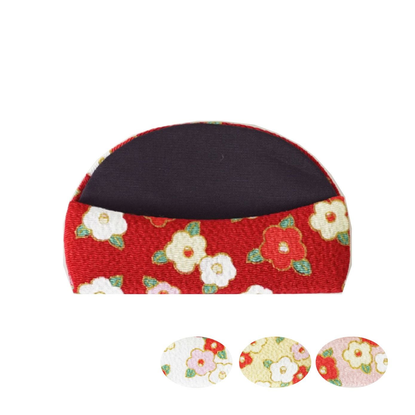 小判型 小 櫛ケース （椿） | かづら清老舗オンラインショップ