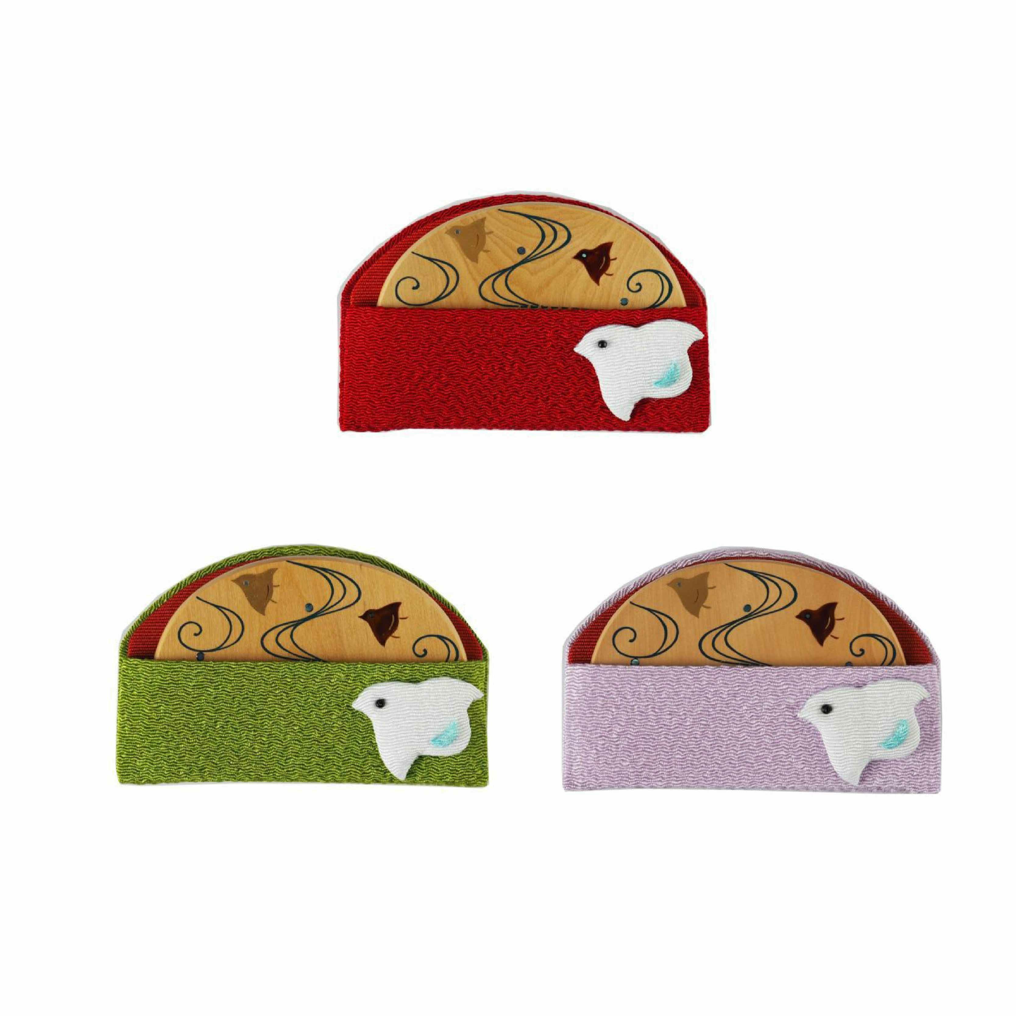 つげ櫛 本漆本蒔絵 流水千鳥 押絵ケース入り 小判 | かづら清老舗