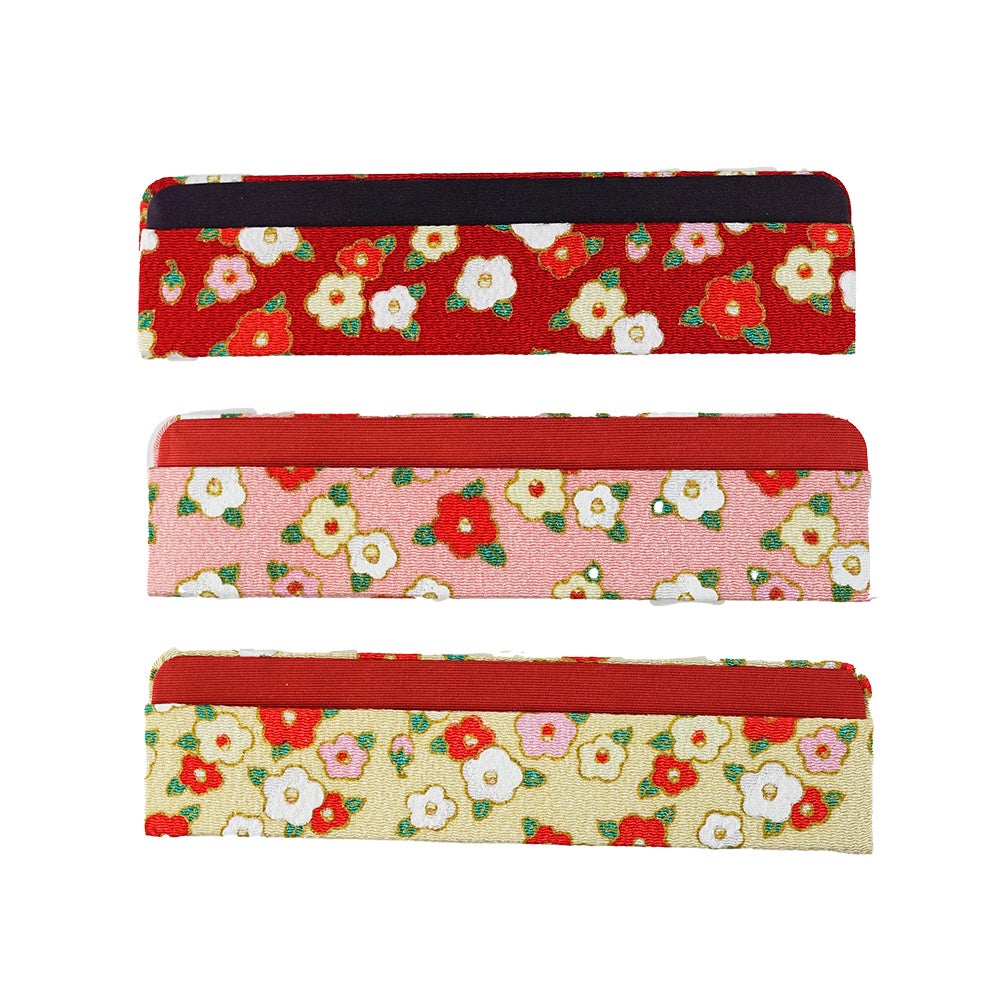 解き櫛6寸用 櫛ケース （椿柄） | かづら清老舗オンラインショップ