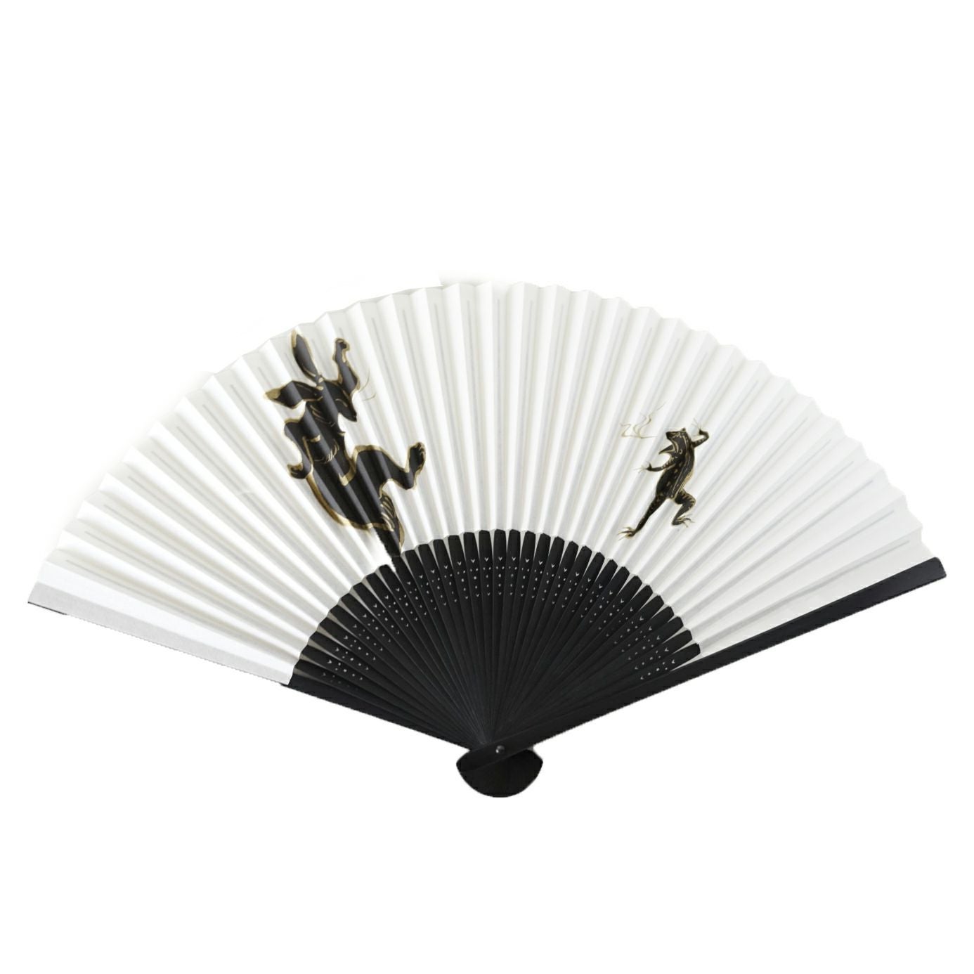 紳士用 紙扇子（鳥獣戯画） | かづら清老舗オンラインショップ