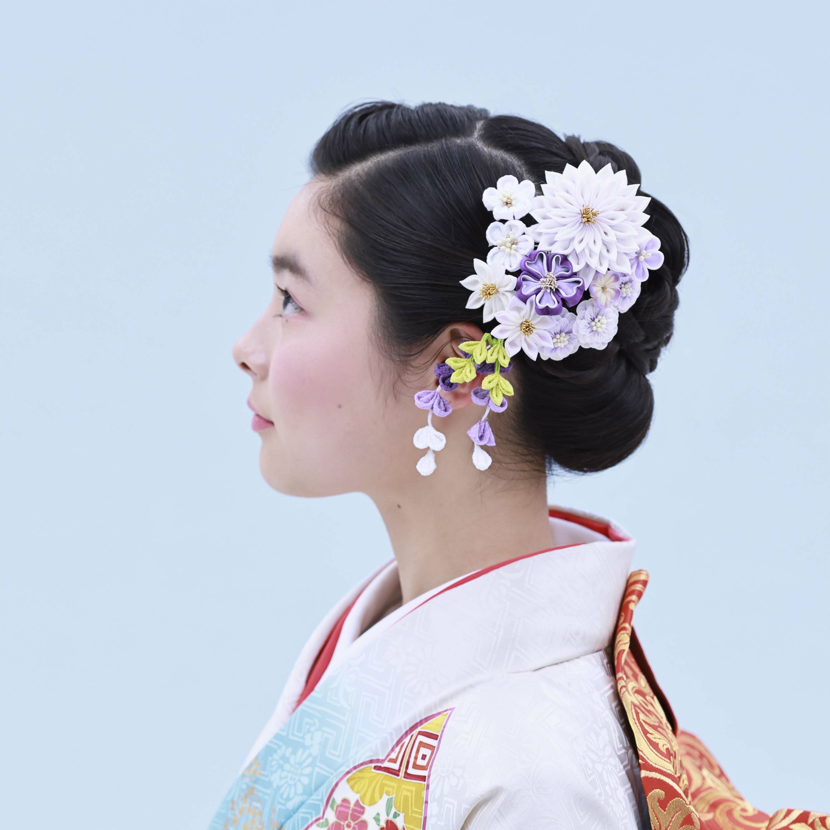 本べっ甲 かんざし 乱菊 （彫りべっ甲） | かづら清老舗オンラインショップ