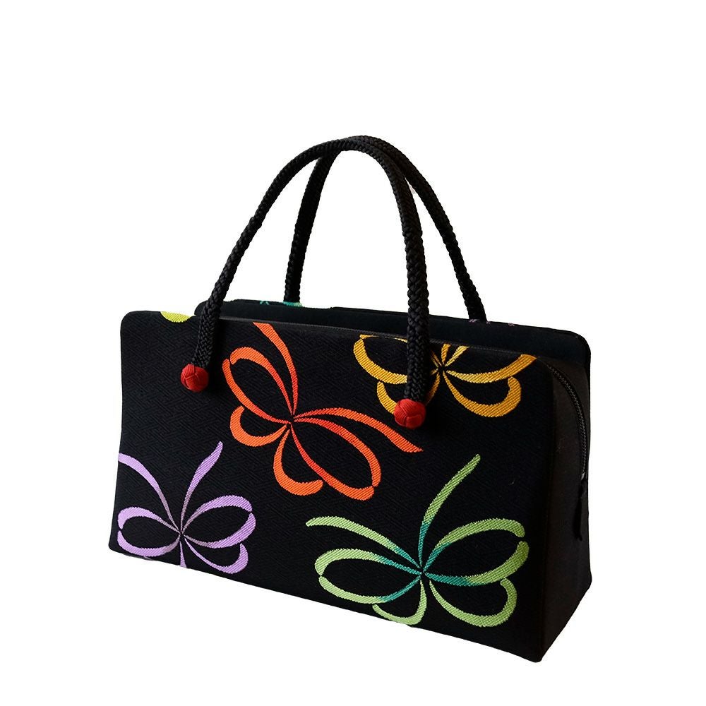 西陣 ソフト利休バッグ（吹き寄せ） | かづら清老舗オンラインショップ