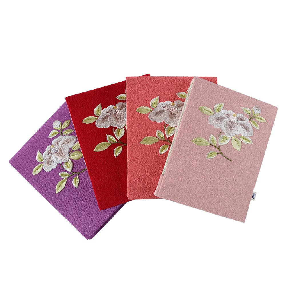和装用バッグ 藤の花とウサギ刺繍　華兎総刺繍 兎金] 利休バッグ（刺繍・藤の香）