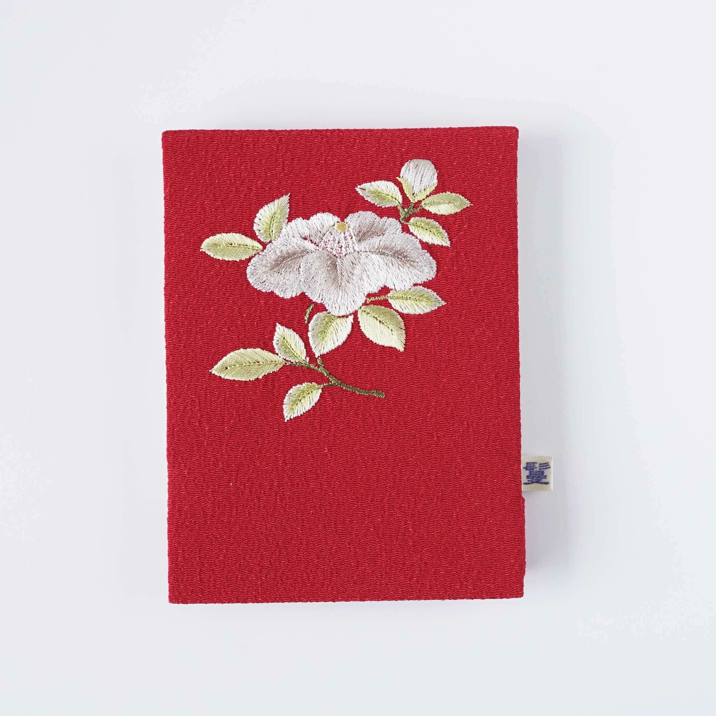 椿 刺繍 立て鏡 | かづら清老舗オンラインショップ