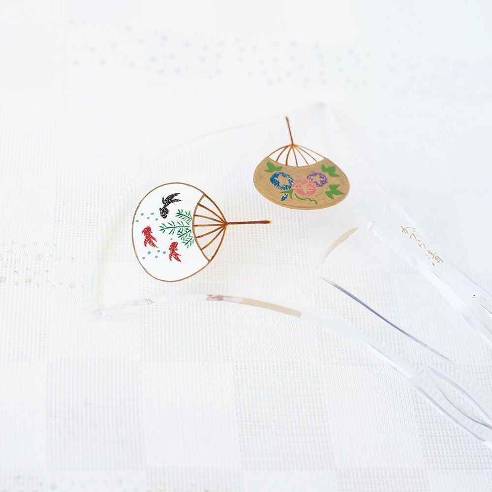 本漆純金蒔絵螺鈿かんざし 銀杏ピン 王朝文様（黒色） | かづら清老舗