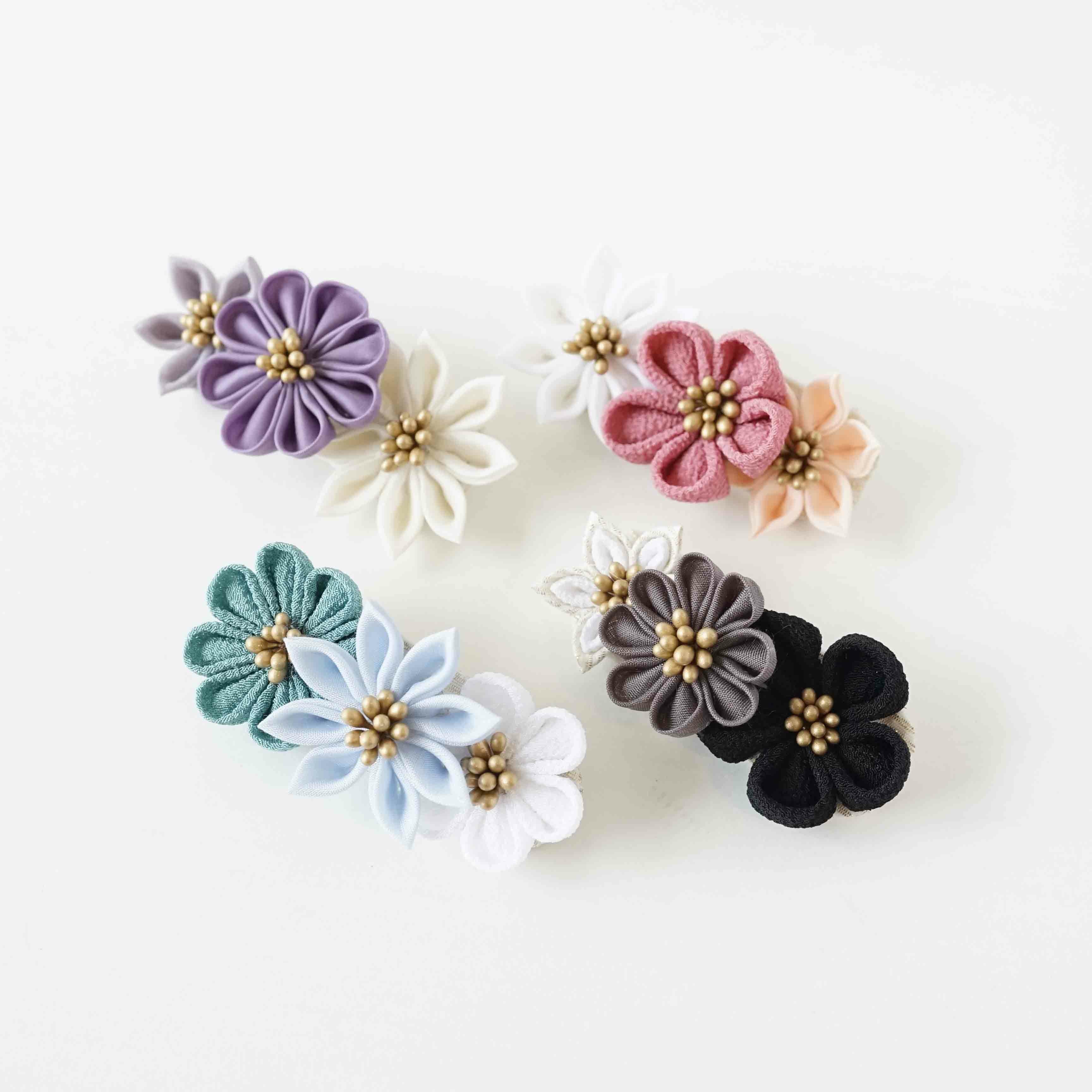 三輪花ブローチ | かづら清老舗オンラインショップ